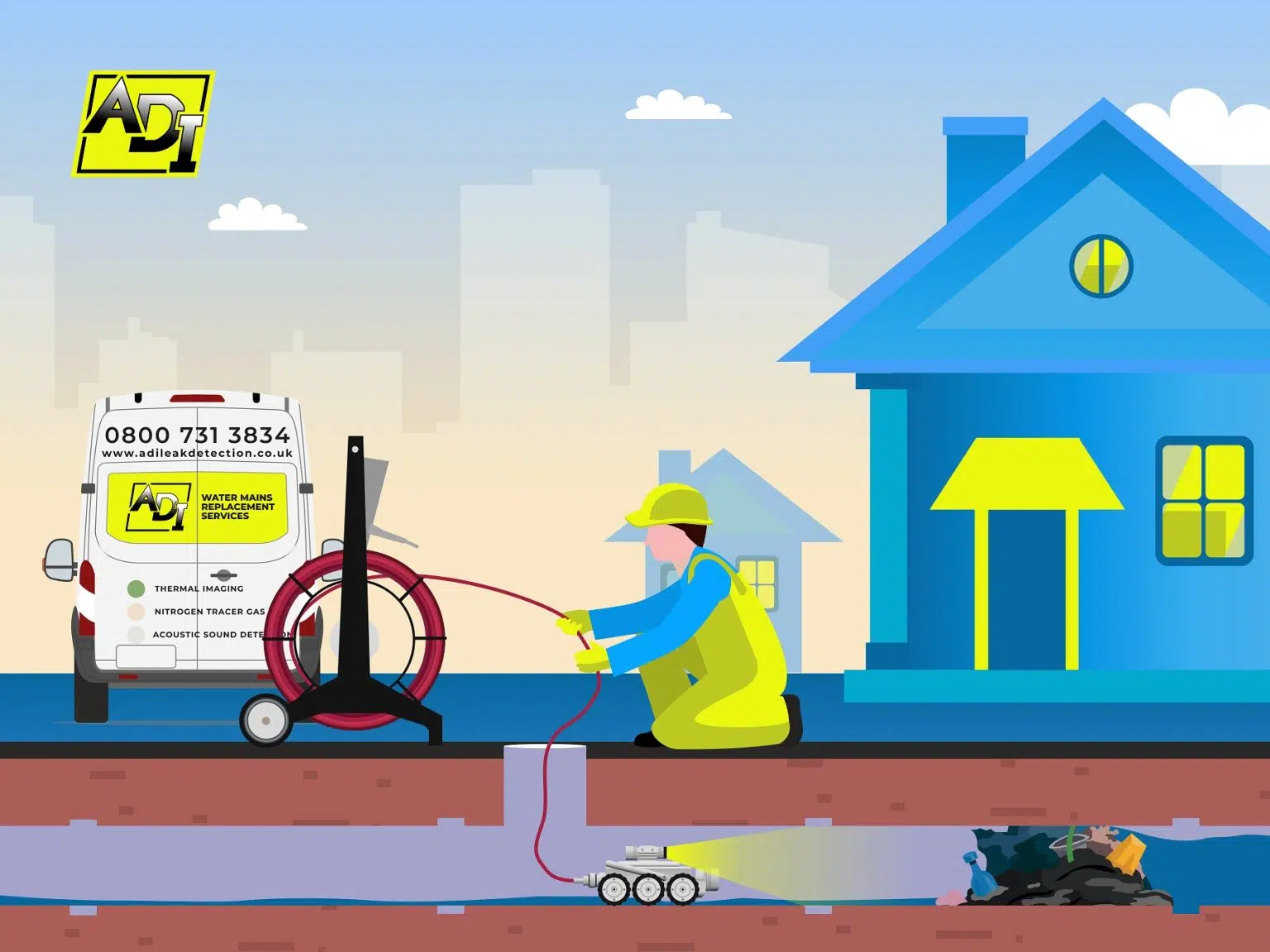 Drainage CCTV Surveys & Investigations Northampton